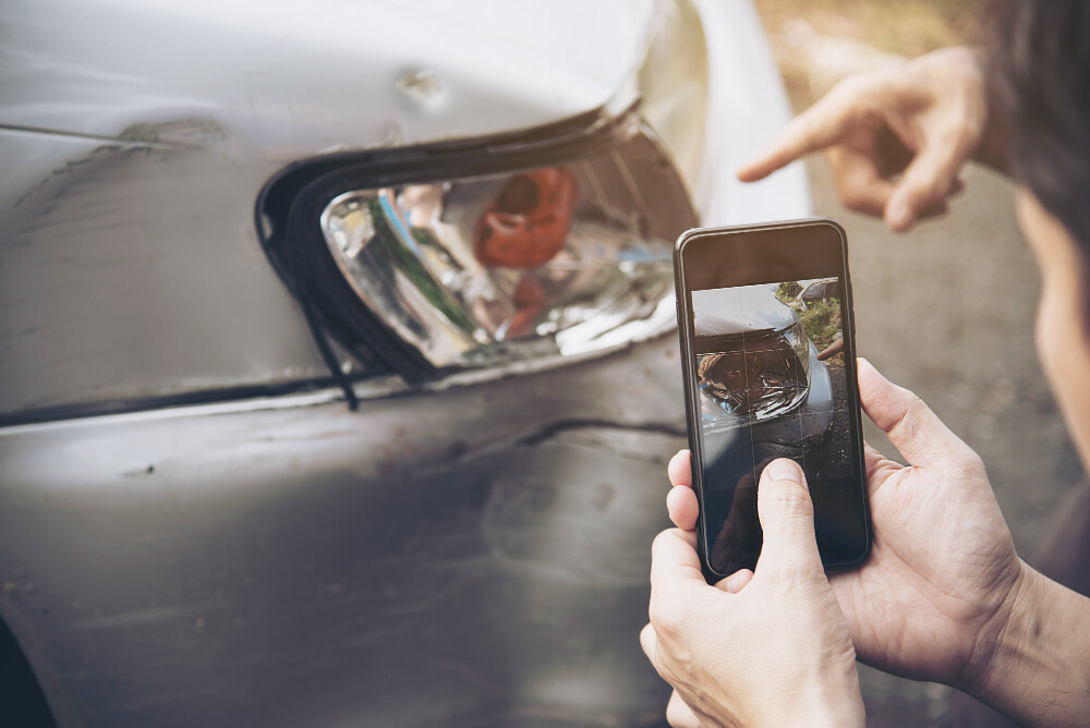 Five highway engineering cars were involved in an accident in one month